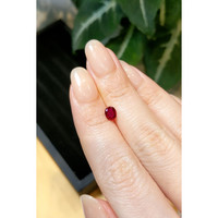 0.55 Ct. Ruby from Mozambique Life Style