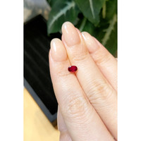 0.63 Ct. Ruby from Mozambique Life Style