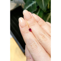 0.36 Ct. Ruby from Mozambique Life Style