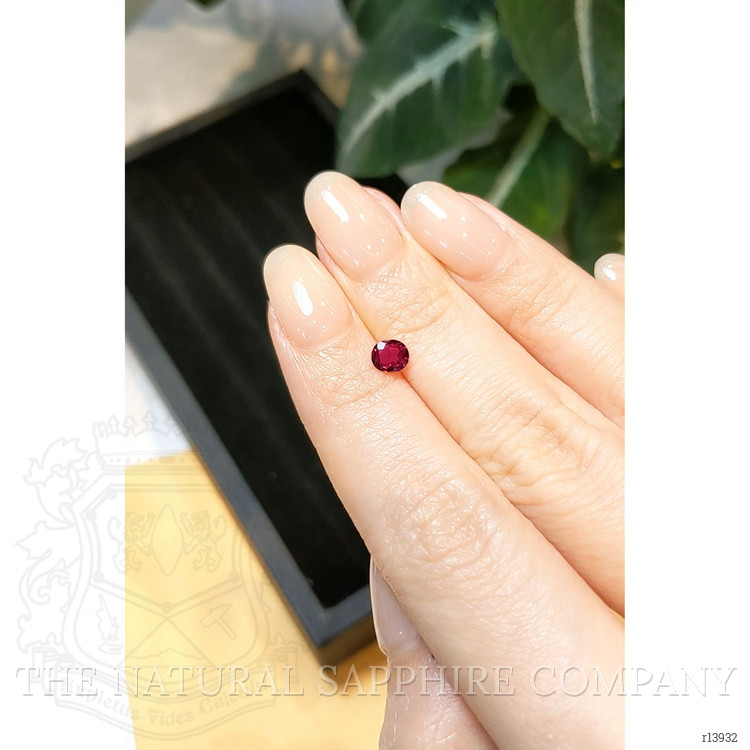 0.38 Ct. Ruby from Mozambique