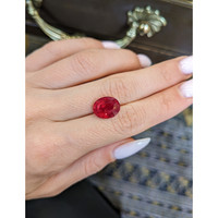 7.05 Ct. Ruby from Mozambique Life Style