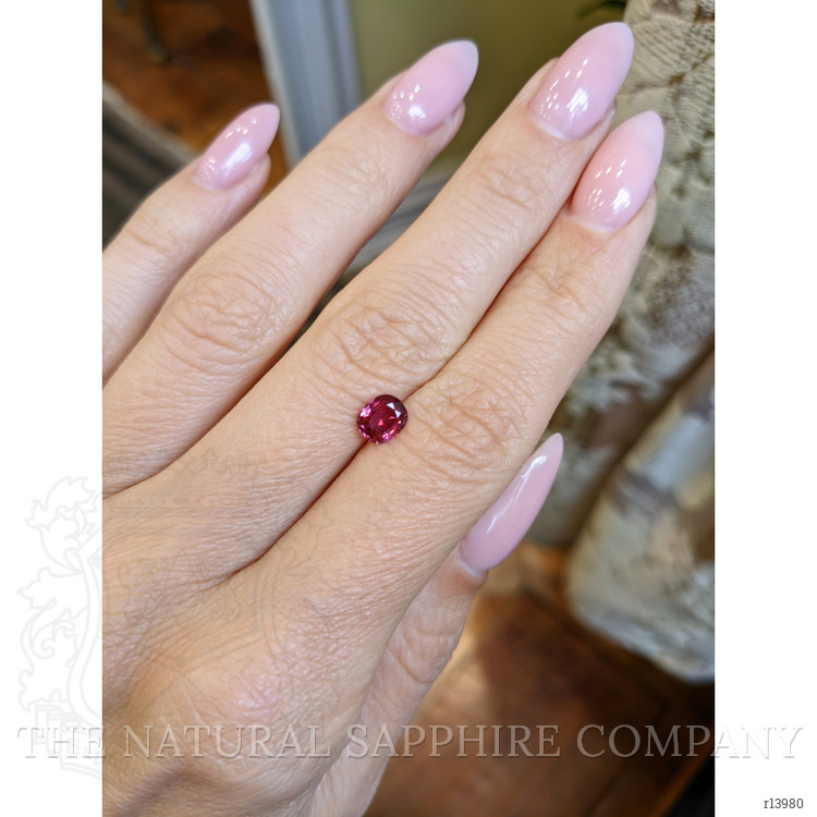 0.76 Ct. Ruby from Thailand
