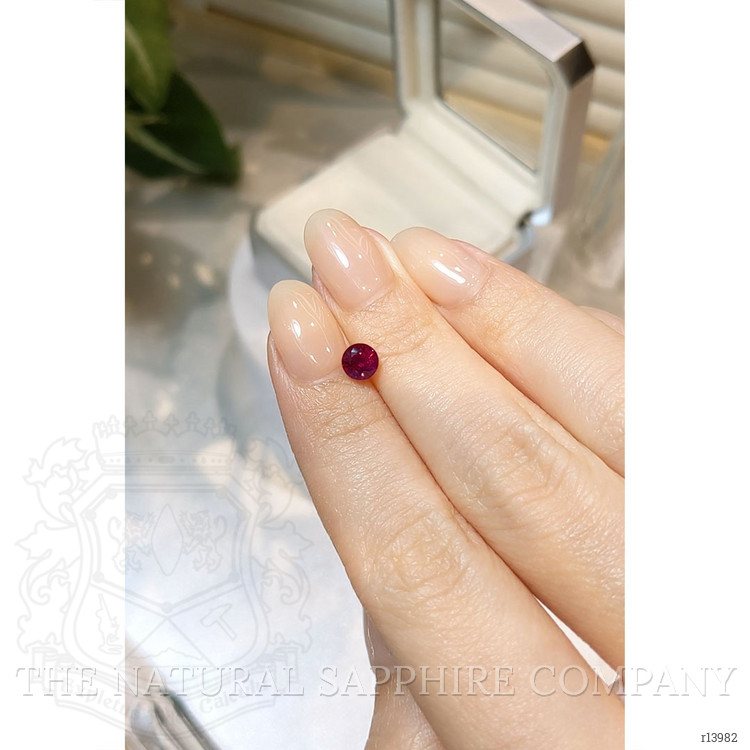 0.83 Ct. Ruby from Mozambique