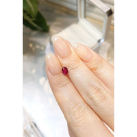 0.54 Ct. Ruby from Mozambique Life Style