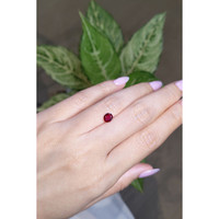 0.69 Ct. Ruby from Mozambique Life Style