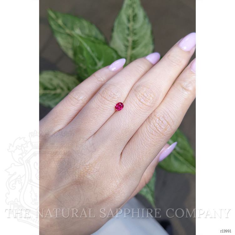 0.37 Ct. Ruby from Mozambique