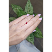 0.39 Ct. Ruby from Mozambique Life Style