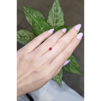 0.42 Ct. Ruby from Mozambique Life Style