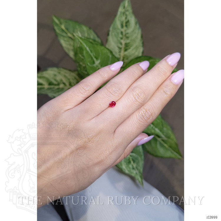 0.45 Ct. Ruby from Mozambique