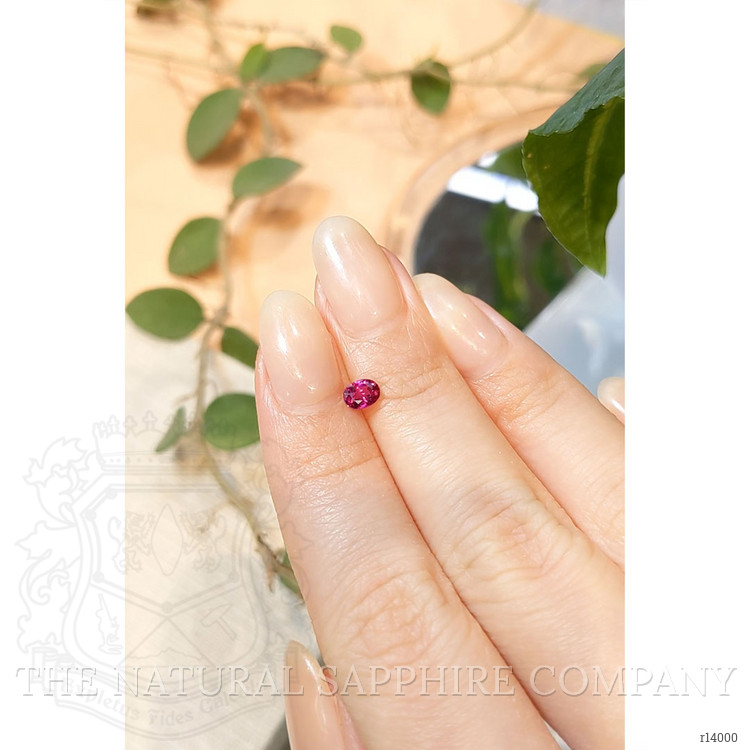 0.45 Ct. Ruby from Mozambique