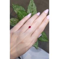 0.47 Ct. Ruby from Mozambique Life Style