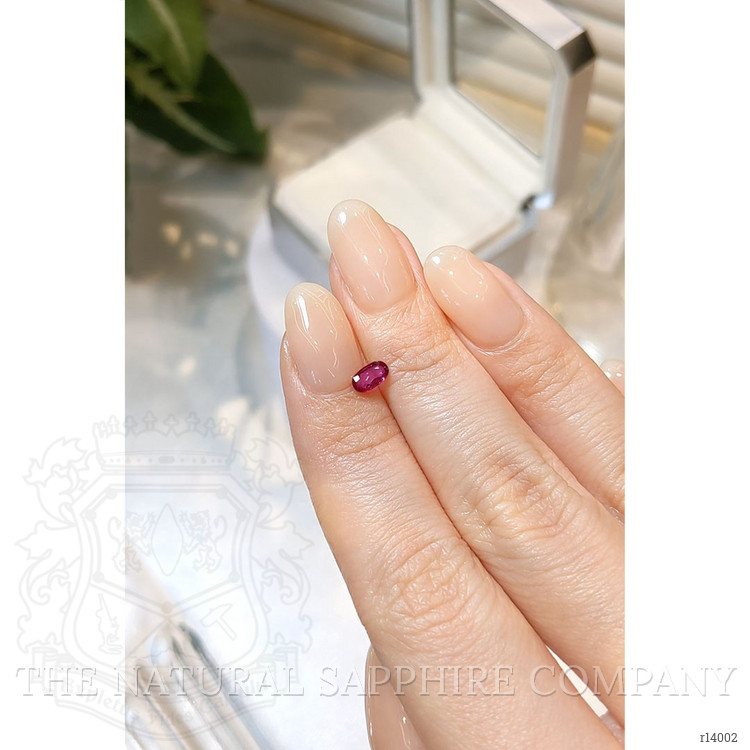0.38 Ct. Ruby from Mozambique