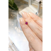 0.38 Ct. Ruby from Mozambique Life Style