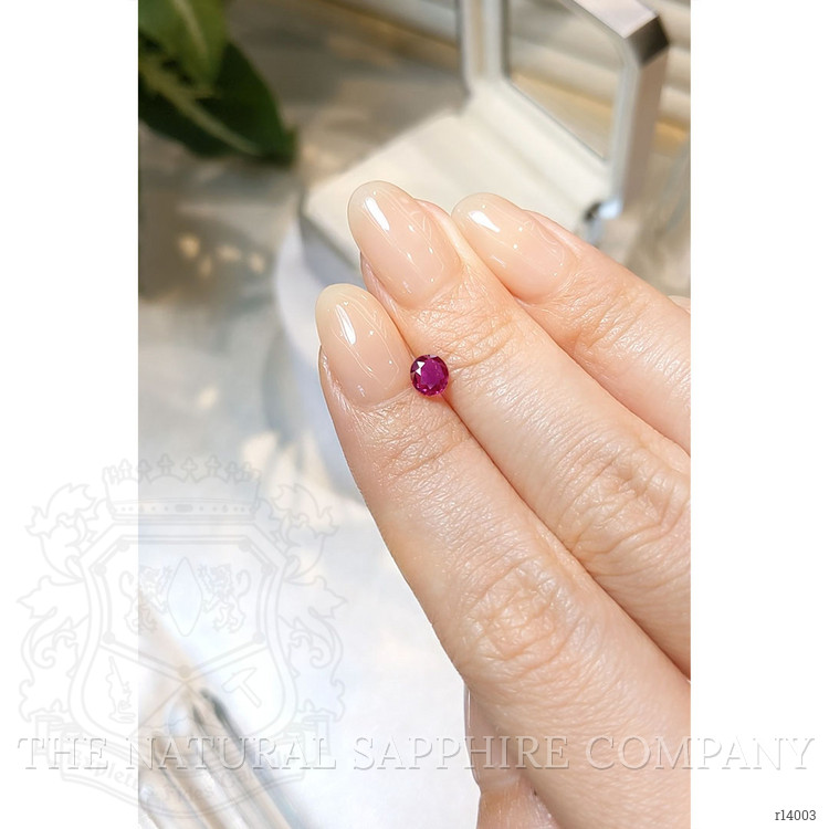 0.38 Ct. Ruby from Mozambique