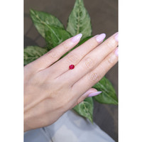 0.55 Ct. Ruby from Mozambique Life Style