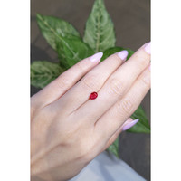 0.61 Ct. Ruby from Mozambique Life Style