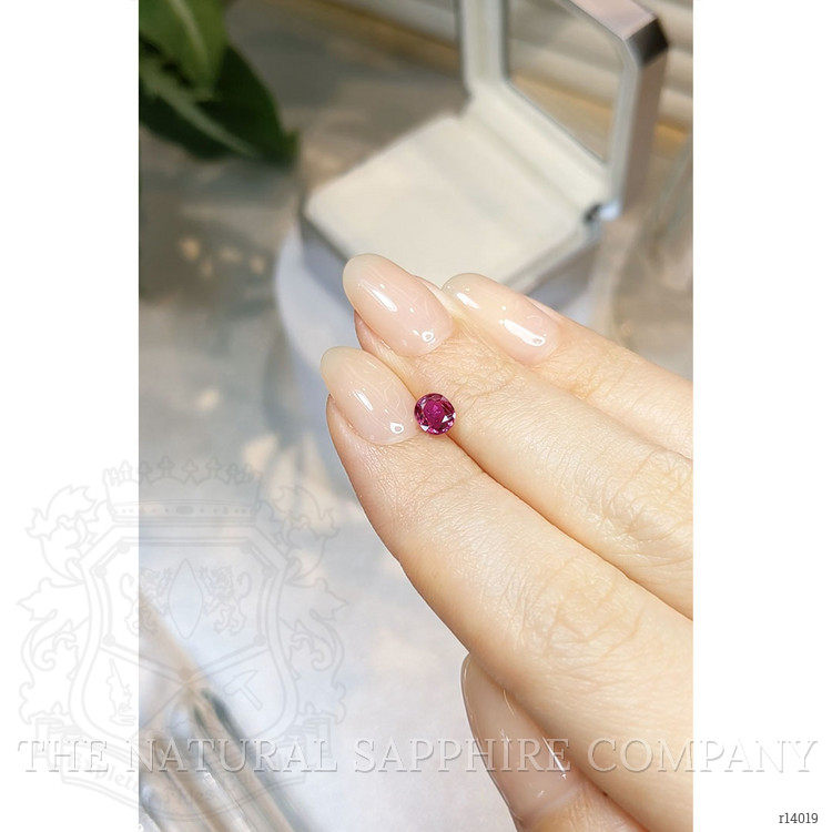 0.65 Ct. Ruby from Mozambique
