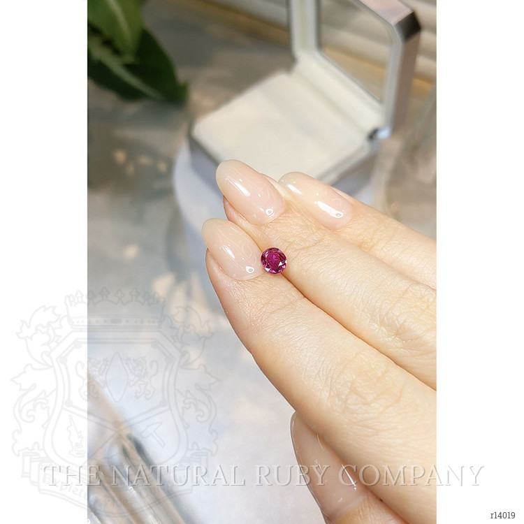 0.65 Ct. Ruby from Mozambique