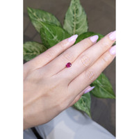 0.55 Ct. Ruby from Mozambique Life Style