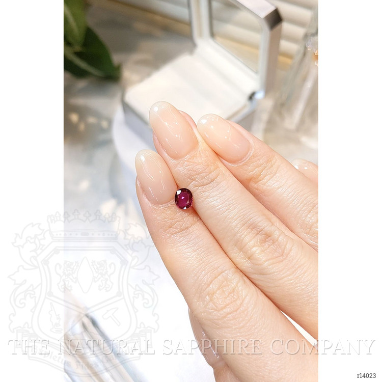 0.62 Ct. Ruby from Mozambique