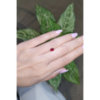 0.68 Ct. Ruby from Mozambique Life Style