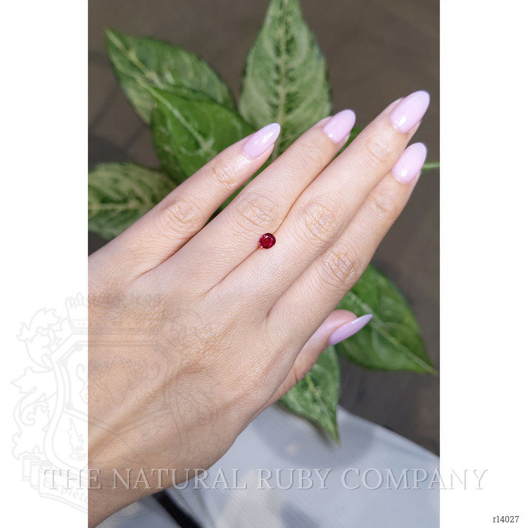 0.41 Ct. Ruby from Mozambique
