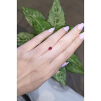 0.45 Ct. Ruby from Mozambique Life Style