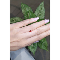 0.51 Ct. Ruby from Mozambique Life Style