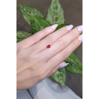 0.57 Ct. Ruby from Mozambique Life Style