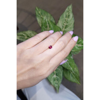 0.61 Ct. Ruby from Mozambique Life Style