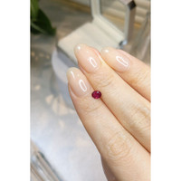 0.38 Ct. Ruby from Mozambique Life Style