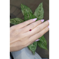 0.46 Ct. Ruby from Mozambique Life Style