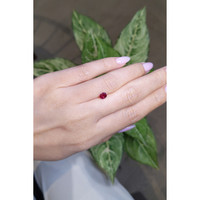 0.48 Ct. Ruby from Mozambique Life Style