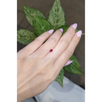0.51 Ct. Ruby from Mozambique Life Style