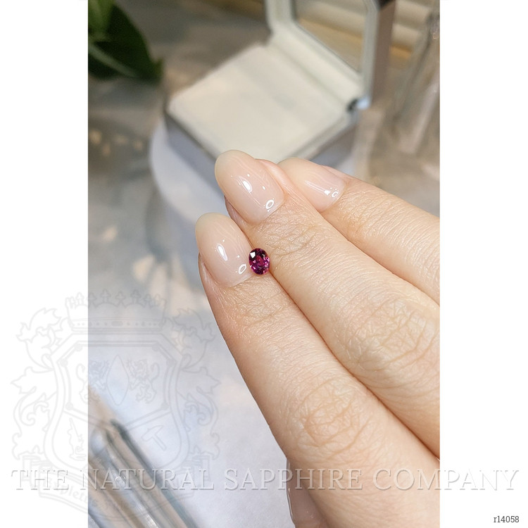 0.52 Ct. Ruby from Mozambique