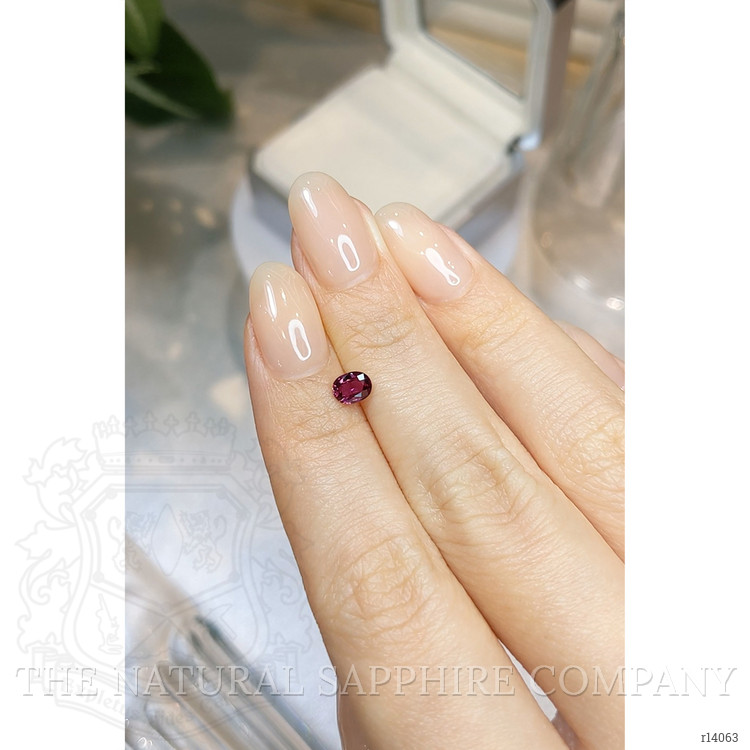 0.55 Ct. Ruby from Mozambique