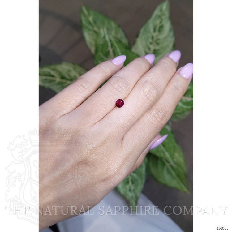 0.58 Ct. Ruby from Mozambique