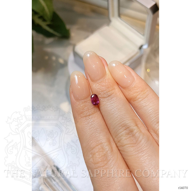 0.64 Ct. Ruby from Mozambique