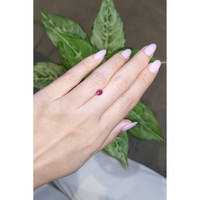 0.66 Ct. Ruby from Mozambique Life Style