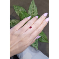 0.77 Ct. Ruby from Mozambique Life Style