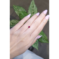 0.48 Ct. Ruby from Mozambique Life Style