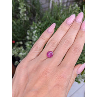 3.61 Ct. Star Ruby from Mozambique Life Style