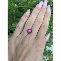 5.02 Ct. Star Ruby from Mozambique Life Style