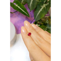 0.84 Ct. Ruby from Mozambique Life Style