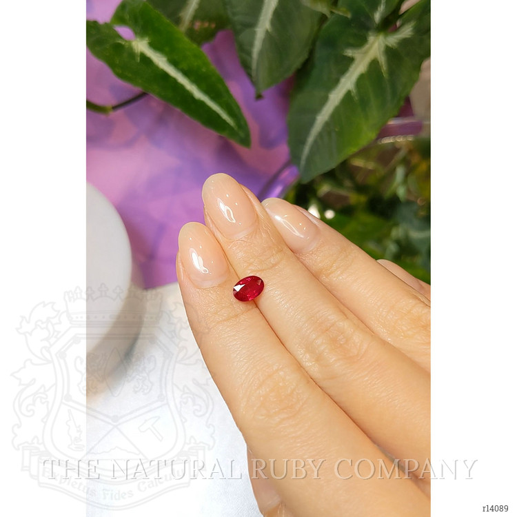 0.84 Ct. Ruby from Mozambique