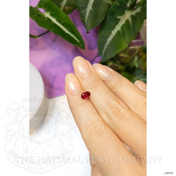 0.85 Ct. Ruby from Mozambique
