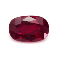 Antique Style Ruby Ring 2.59 Ct., 14K Yellow Gold Combination Stone