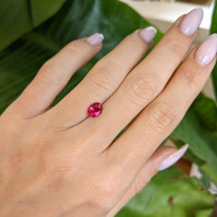 1.11 Ct. Ruby from Mozambique Life Style