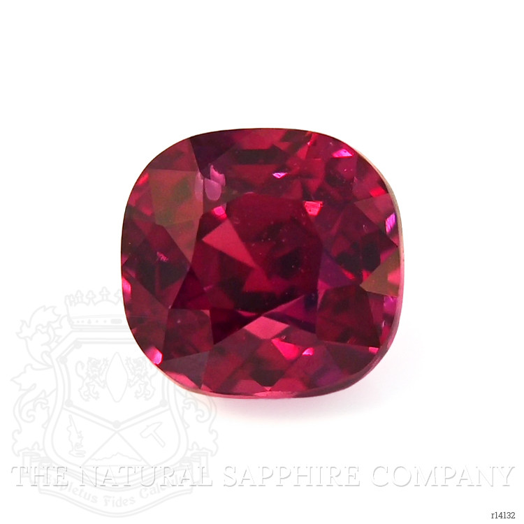 Antique Style Ruby Ring 2.06 Ct., Platinum 950