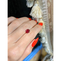 1.08 Ct. Ruby from Mozambique Life Style